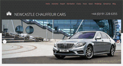 Desktop Screenshot of newcastlechauffeurcars.com